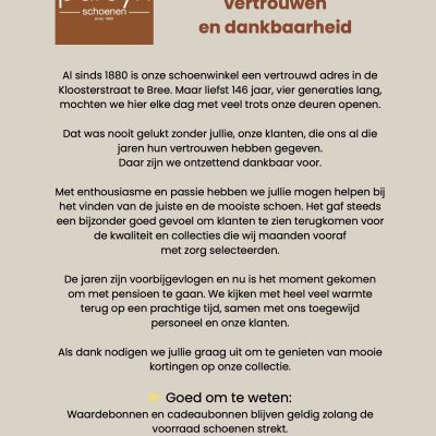 Stopzetting wegens pensioen